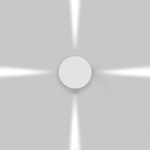 Nástěnná - AR T42104NW20 Effetto kruh 4 narrow beams antracitová šedá - ARTEMIDE - foto 1