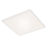 Hranatá - BRILO 7376-216 Bezrámečkový LED panel, 59,5 cm, 3800 lm, 38 W, bílé - BRILO
