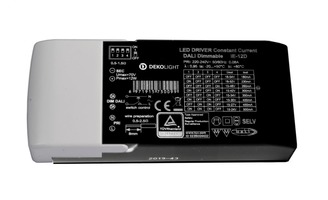 Stabilizovaný proud - IMPR 862190 Deko-Light napájení BASIC, DIM, Multi CC, IE-12D konstantní proud 180/230/260/300/350/400/450/500 mA IP20 stmívatelné 12-67V DC 4,00-12,00 W