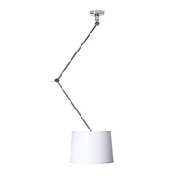 Dekorativní - RED R11988 BROADWAY stropní s ramenem bílá chrom 230V E27 42W - RED - DESIGN RENDL