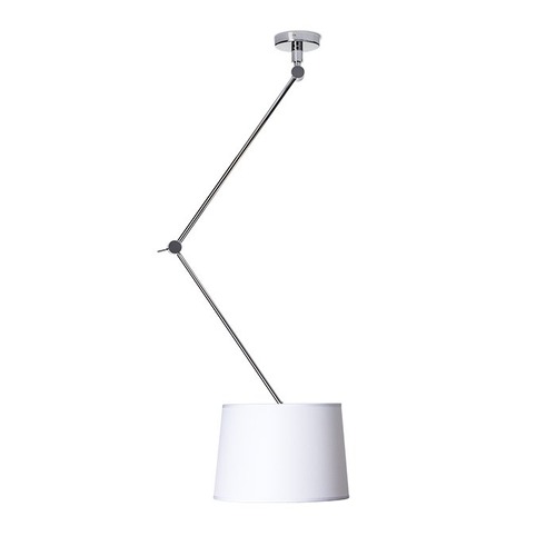 Dekorativní - RED R11988 BROADWAY stropní s ramenem bílá chrom 230V E27 42W - RED - DESIGN RENDL - foto 1