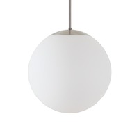 Koule - OS ADR62042 ADRIA P3 HP závěsné skleněné svítidlo kartáčovaná nerez / bílá IP40 3000 K 52W LED - OSMONT