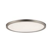 Koupelnová - P 92935 LED vestavné svítidlo Areo IP44 kruhové 180mm 12W nikl mat stmívatelné - PAULMANN