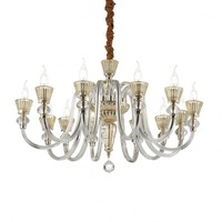 Dekorativní - ILUX 140612 Závěsný lustr Ideal Lux Strauss SP12 140612 - IDEALLUX