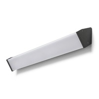 Nástěnná - RED R14382X VÝPRODEJ VZORKU - SANTOS 90 nástěnná antracitová 230V LED 50W IP65 3000K - RED - DESIGN RENDL