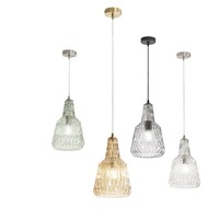 Dekorativní - FAN I-GALWAY-S23-GR Závěsné svítidlo Galway, kouřové (fumé), 1 x E27, 23 x 150 cm - FANEUROPE