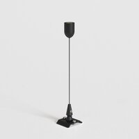 Lišty a příslušenství - AST 6020043 Lištový 1F systém závěsná sada pro lištu černá - ASTRO Lighting