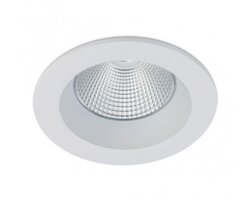 Kruhová - BPM 3234.02.RF.WH-WH.40.ST.9.30 Zápustné svítidlo SU OTIS SHARP 15W Ø115mm 60º WHITE RF 3000K NON-DIMM - (starý kód BPM 3235.01.3K) - BPM