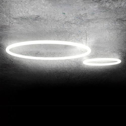 Dekorativní - AR 1206000A Alphabet of light kruh 90 závěsné - ARTEMIDE - foto 1