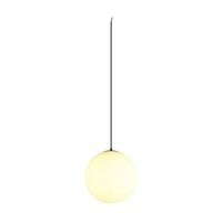 Koule - LA 1008137 SUN 30 závěsné svítidlo, E27, otevřený konec kabelu, 1x max. 40W, matně černá - BIG WHITE (SLV)