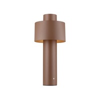 Sloupková - LA 1008196 PHOTONI CYL POLE 45 stojací lampa, E27, 1x max. 13W, rezavá - BIG WHITE (SLV)