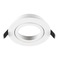 Kruhová - LA 1007443 NEW TRIA® 95 kroužek pro vestavbu do stropu, D: 11 H: 2,6 cm, IP 20, bílá - BIG WHITE (SLV)