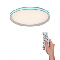 Kruhová - LD 15555-16 GALACTICA LED stropní svítidlo, bílé, CCT, RGB, dálkový ovladač, stmívatelné 2700-5000K - LEUCHTEN DIREKT / JUST LIGHT