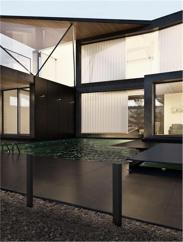 Sloupková - NV 9020922 Venkovní sloupkové svítidlo ZELDA černý hliník a akrylový difuzor proti oslnění LED 6W 3000K 100-240V IP65 - NOVA LUCE - foto 1