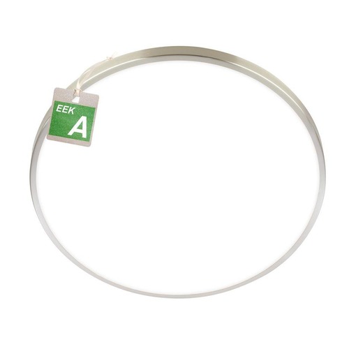 Kruhová - BRILO 3936012 Kaida stropní svítidlo pr.38 cm - 17,1W, 3900lm, LED, energetická třída A, neutrální bílá, matný nikl - BRILO - foto 1