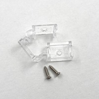 Příslušenství pro LED pásky - SLC S17184 Montážní držáky pro 230V LED pásky čiré 2x - TLG