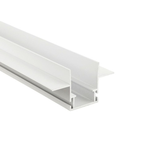 Al profily k zapuštění - IMPR 970828 Deko-Light Combo vestavný montážní profil s křídly, 13mm, 3m bílá - foto 1