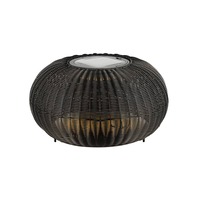 Solární - LA 1008388 ADEGAN venkovní stojací lampa, plochá, solární, 2200 K, IP65, černá - BIG WHITE (SLV)