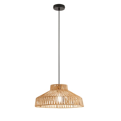 Kónická - FAN I-TROPIKANA-S46 Závěsné svítidlo TROPIKANA hnědá, 1xE27, 46 x 173,5 cm - FANEUROPE - foto 1