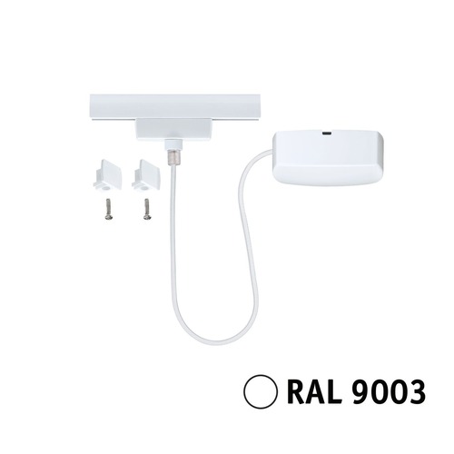 Lišty a příslušenství - P 95644 URail napájecí kabel 1m max. 1000W bílá - PAULMANN - foto 1