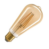 E27 - LA 1005265 ST64 E27 LED světelný zdroj zlatý 7,5 W 2500 K CRI 90 320° - BIG WHITE (SLV)