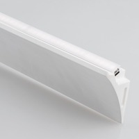Al profily k přisazení - FAN I-PROFY-VELA Profil Vela bílý - sádrový a hliníkový s opálovým difuzorem, 100 x 8 x 5 cm - FANEUROPE