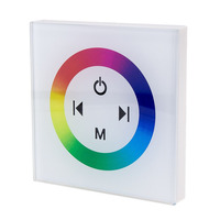 Stmívače a regulátory proužků - LED RGB Sensor Stmívač Nástěnná montáž Bílá