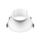 Kruhová - LA 1007454 NEW TRIA® 95 kroužek pro vestavbu do stropu, prohloubený, D: 10,3 H: 5,5 cm, IP 20, bílá - BIG WHITE (SLV)