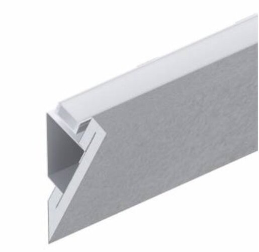 Al profily k přisazení - NOVA 11121.99 B-3 lineární profil sádrokarton 2m - NOVALUX - foto 1