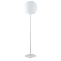 Dekorační - FAN I-GECO-SFERA-PT30 Venkovní stojací lampa Geco, bílá, 1 x E27, IP65, 30 x 150 cm, kabel 250 cm - FANEUROPE
