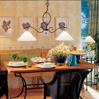 Vícečetná - ME PVV9202-807.GF30 Provence stropní svítidlo 2 ramena - MENZEL