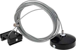 LED traťová světla - 4-WIRE POZASTAVENÍ PRO TRACK SYSTÉM ČERNÁ