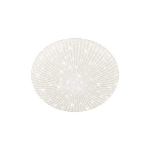 Kruhová - BRILO 3938016 Nebo stropní svítidlo pr.27,8 cm - 15W, 1800lm, LED, hvězdné nebe, neutrální bílá, bílé - BRILO - foto 1
