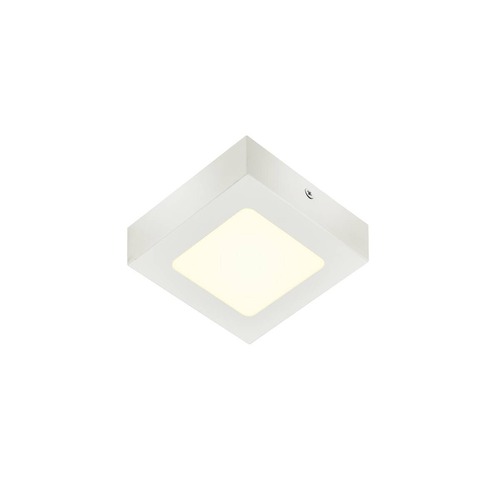 Hranatá - LA 1004703 SENSER 12 CW vnitřní LED nástěnné a stropní přisazené svítidlo hranaté bílé, 4000 K - BIG WHITE (SLV) - foto 1