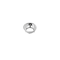 Stínidla, kryty, clony - FAN ENTITY-RING-CR Příslušenství - chromovaný kryt pro zapuštěné svítidlo Entity, 9 x 4,6 cm - FANEUROPE