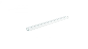 Al profily k přisazení - IMPR 970085 Profil U plochý AU-01-05 matná bílá délka 2m - LIGHT IMPRESSIONS