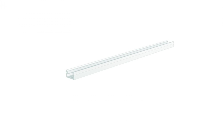 Al profily k přisazení - IMPR 970085 Profil U plochý AU-01-05 matná bílá délka 2m - LIGHT IMPRESSIONS - foto 1