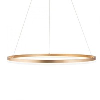 Kruhová - PN 2383-60 TITUS LED závěsné svítidlo 80x80 mosaz, kruhové, stmívatelné, paměťová funkce, moderní SimplyDim 3000K - PAUL NEUHAUS