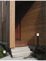 Sloupková - NV 9905021 Venkovní sloupkové svítidlo NOTEN LED černý hliník čirý a bílý akryl 8W 3000K 220-240V IP65 120st. IP65 - NOVA LUCE