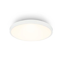 Kruhová - BRILO 3901016 Competo stropní svítidlo pr.24 cm - 12W, 1300lm, LED, teplá bílá, bílé - BRILO