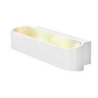 Nepřímé osvětlení - LA 151271 ASSO LED 300 nástěnná bílá 230V/500mA COB LED 2x5W 3000K - BIG WHITE (SLV)