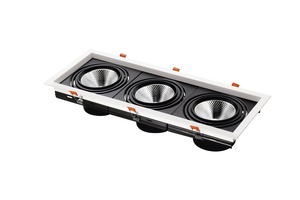 Hranatá - FAN INC-DESTINY-3 Vestavné svítidlo Destiny 3xAR111, 48,5x18,5 cm - FANEUROPE