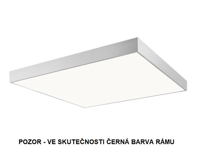 Hranatá - HAL 119-214K-40GEE/840, B Stropní svítidlo KVADO LED 35,6W 3810lm 4000K nestmívatelné černé (119-214K-40GEE/840, B) - HALLA - foto 1