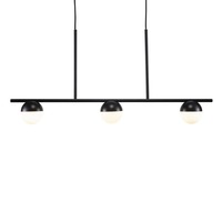 Vícečetná - NOR 2010953003 Závěsné svítidlo Contina 3x5W G9 černá opál - NORDLUX