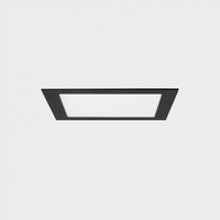 Hranatá - KHL K51703.02.RF.BK-BK.OP.ST.8.30.PU DISC SQ zapuštěné svítidlo s rámečkem černá 12 W 3000K PUSH - KOHL-Lighting