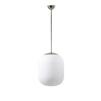 Koule - OS TAN66427 TANIA P1 závěsné skleněné svítidlo nerez leštěná / bílá IP40 3000 K 27W LED DALI (původní kód OS 66427) - OSMONT