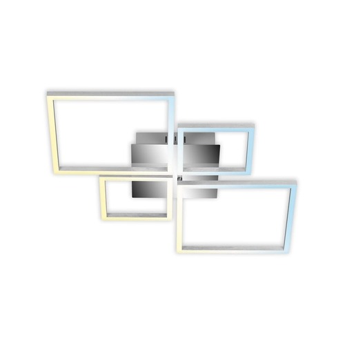 Hranatá - BRILO 3093018 LED CCT rám 75 cm 10,5W 1400lm chrom (starý kód: BRILO 3093-018) - BRILO - foto 1
