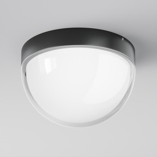 Přisazená - M O438CL-L12GF3K Stropní svítidlo Mon 3000K 12W 1100lm černé hliník/plast IP65 teplá bílá  - MAYTONI - foto 1