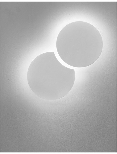 Nepřímé osvětlení - NV 711008 Nástěnné svítidlo ANZIO bílý hliník LED 6W 3000K - NOVA LUCE - foto 1