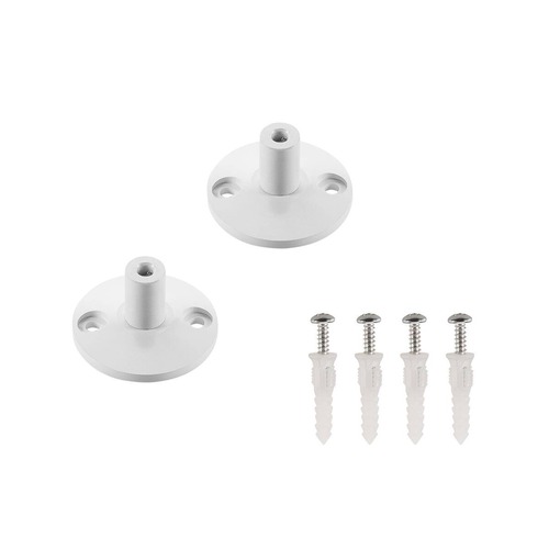 Lanka a příslušenství - LA 186301 Nástěnný držák pro 12V lankový systém TENSEO krátký bílý 2ks - BIG WHITE (SLV) - foto 1